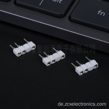 4p weißer Stecker Loch weiblicher Stecker